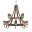 Barrel Stave 12 - Light Chandelier