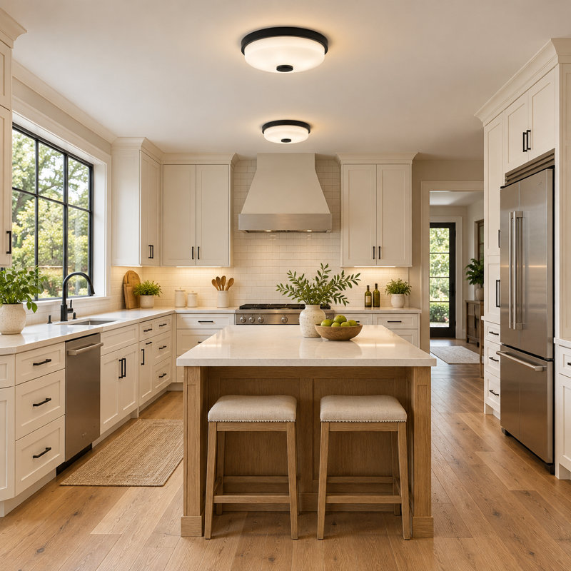 Glass Flush Mount