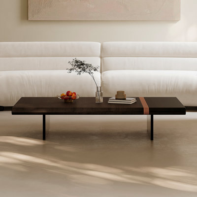 Wabi-sabi art vintage coffee table