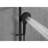 28-inch Slide Bar Handheld Shower With 59-inch Hose, Matte Black, Stainless Steel, Powerful Water Release For A Spotless Hose And In Offers Spray Easy Cleaning Options