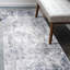 Tapis bleu Holly-1205387373