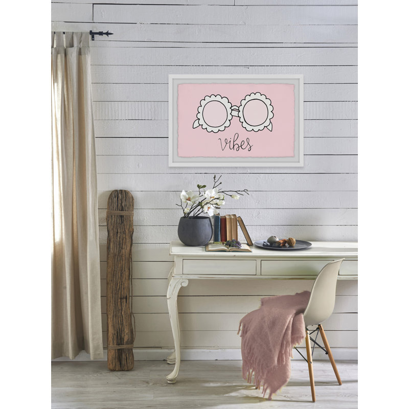 Sunglasses Vibes - Single Picture Frame Print, 30cm H x 46cm W