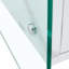 Table de chevet double à double tiroir avec verre transparent, conception simple pour un rangement ordonné dans de multiples espaces élégants qui ajoutent de la chaleur à la vie de bureau-37375050