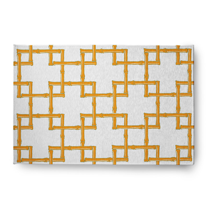 Nishi Chenille Geometric Indoor Rug, Rectangle 4' x 6'