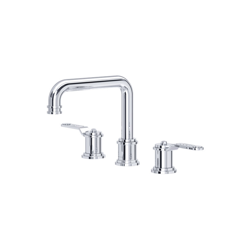 Armstrong Widespread Lavatory Faucet With U-Spout, Polished Chrome