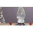 10.25 in. Spinning Water Globe Candle Holder