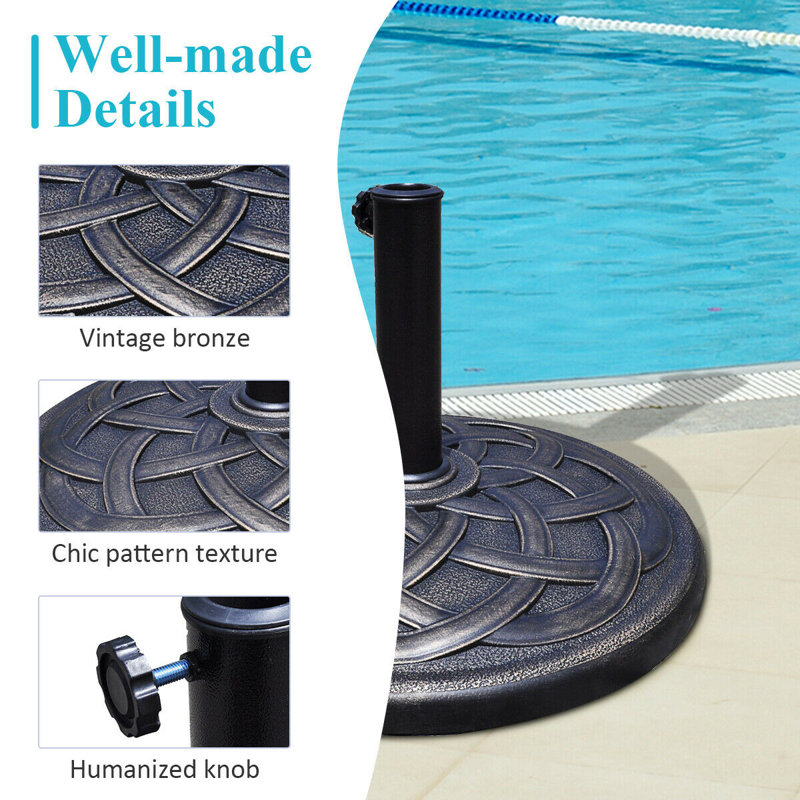 18.6 kg Steel Umbrella Base