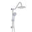 Shower Head with Handheld Shower System with 10" Rain Shower Head-129591129