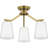 3 - Light Steel Dimmable Chandelier-129303487