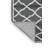 Machine Washable Trellis Gray Area Rug