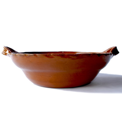 Casserole à soupe en terre cuite 3 Qt. Ancient