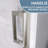 44--48" W X 74" H Shower Door, Aluminum Sliding Glass Shower Door With Premium 5/16 Inch (8Mm) Thick Tempered Glass, Brushed Nickel-121720264