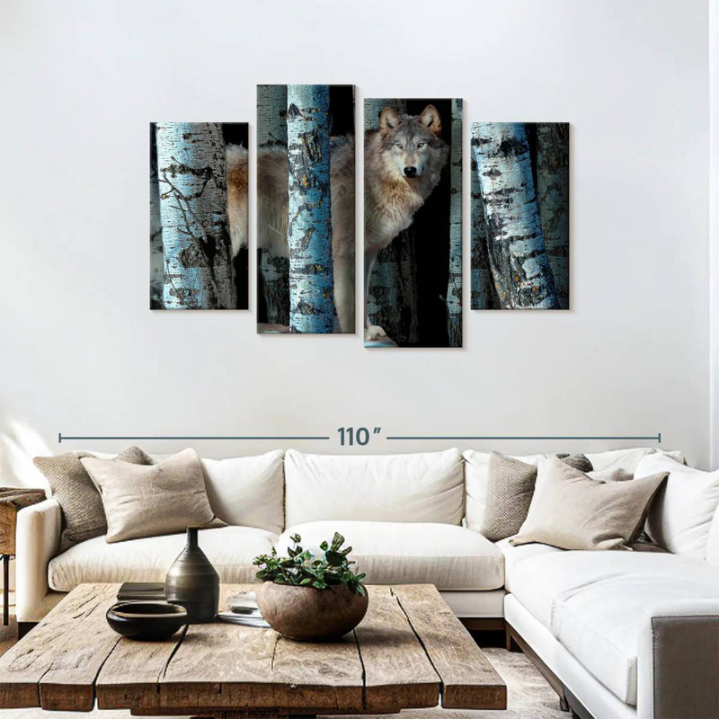 Brampt Moon Shadows, 48" H x 75" W