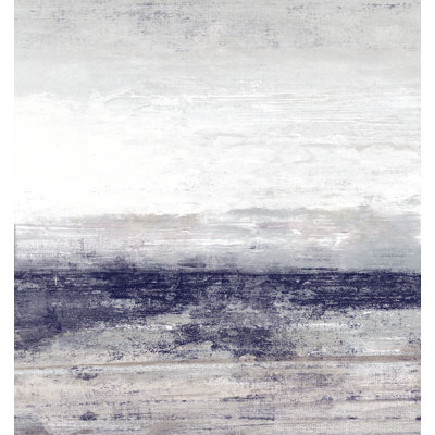 " Indigo Abstract Landscape " Painting Print
