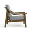 Chaises longues d'extérieur en bois de teck avec coussin et accoudoirs Marlo-114980288-114980286