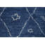 Tapis marocain taille treillis fait à la main 6 x 8