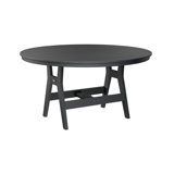 Berlin Gardens Harbor Natural Coastal Grey 48″ Round Bar Table