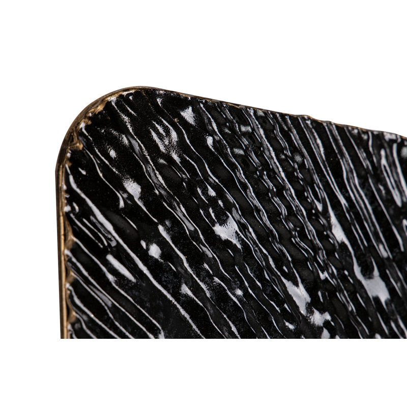 Metal Irregular Mirror, 53 cm H x 53 cm W