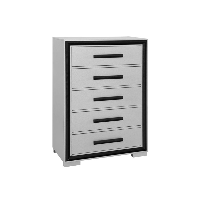 Commode gris Adélaïde