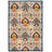 Metro Hand Tufted Wool/Cotton Floral Rug in Beige/Blue-859243667