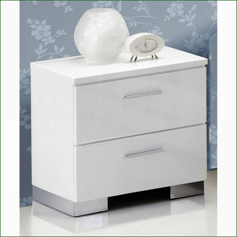 Table de chevet 2 tiroirs Modern Modern