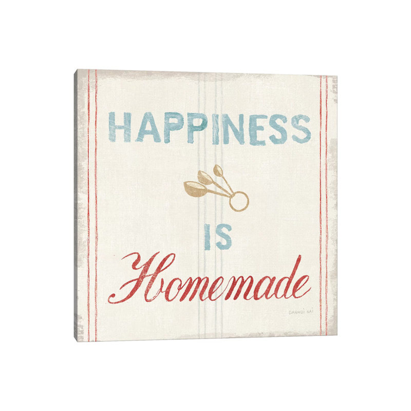 Floursack Kitchen VIII Bold by Danhui Nai - Wrapped Canvas Gallery-Wrapped Canvas Giclée, 30.48 cm H x 30.48 cm W