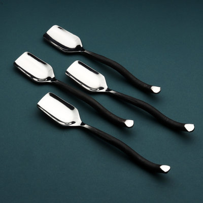 Shirleyan Inox Artisans Twig Stilton Scoop 4 Pc. Set