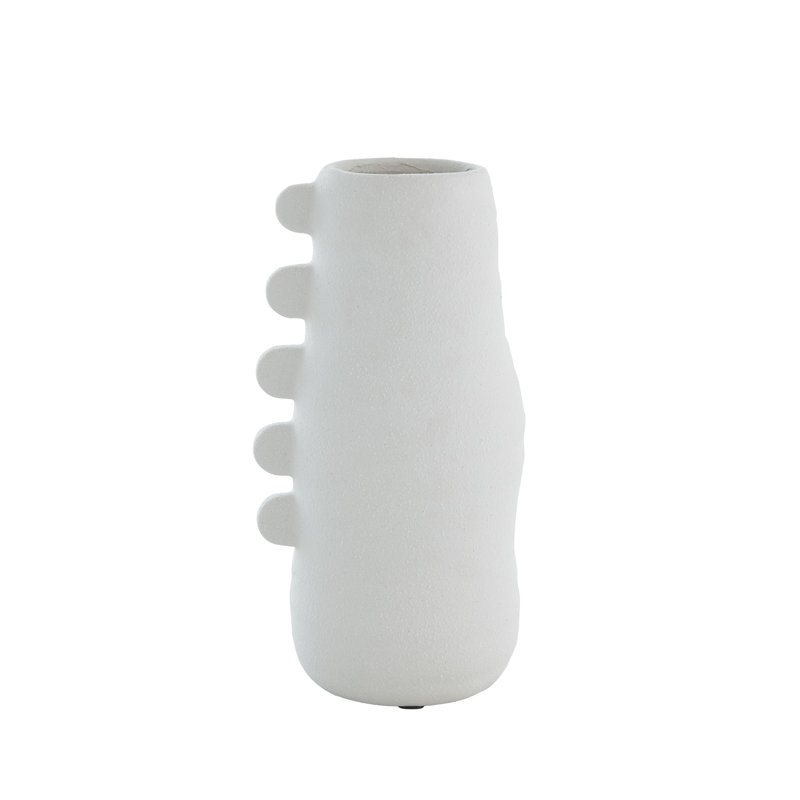 Porcelain Table Vase, White