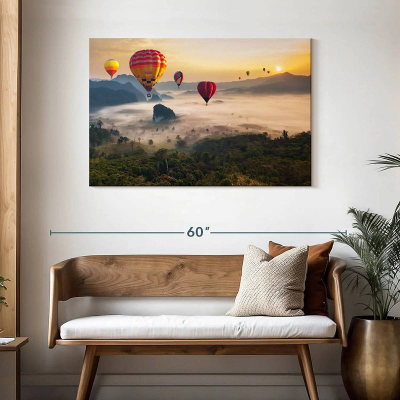 Mehar Thailand Hot Air Balloons, 30" H x 45" W