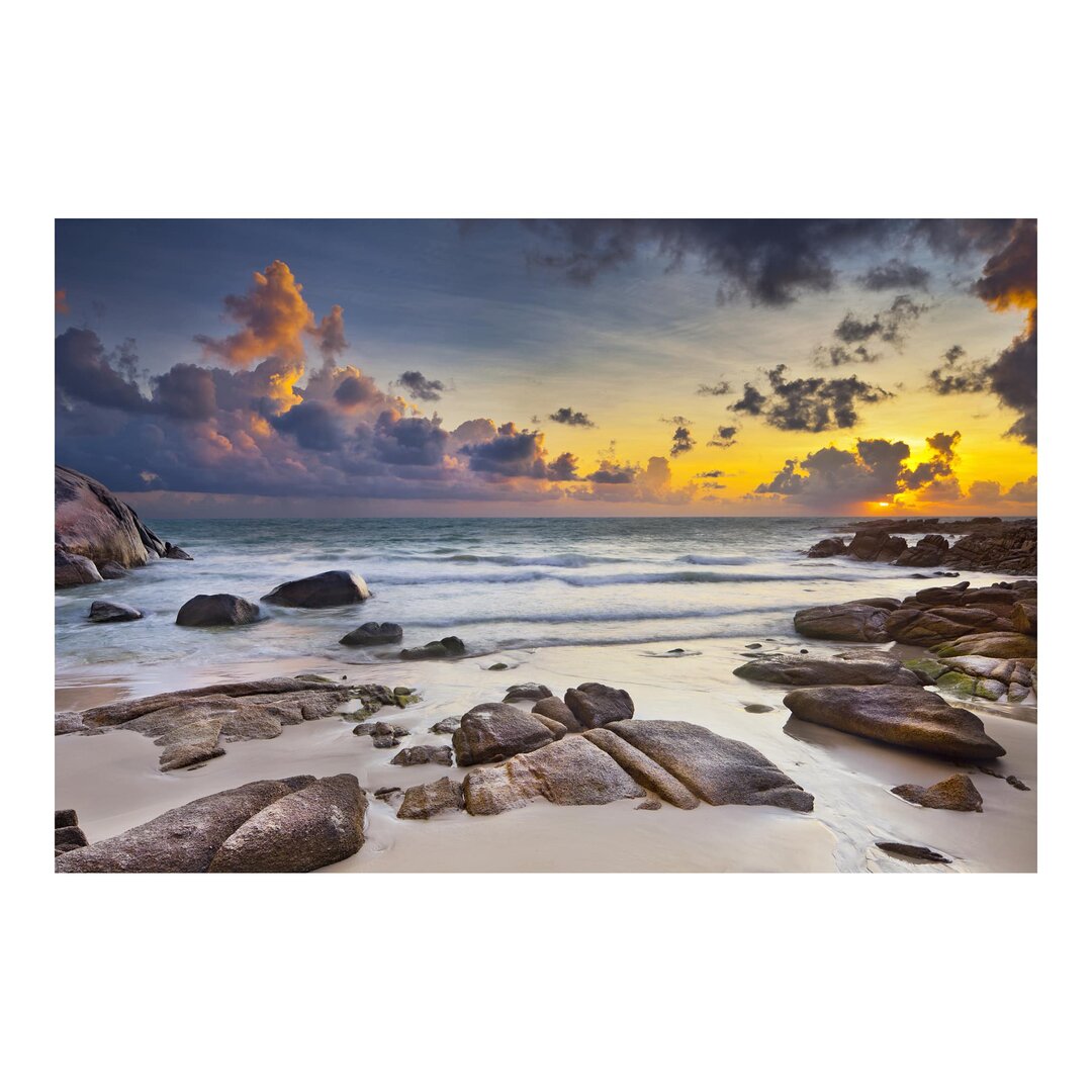 Strukturierte Tapete Beach Sunset in Thailand 2,9 m x 432 cm