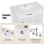 Meuble-lavabo 36 po avec lavabo