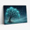 Art mural sur toile Gallery Wrap pour le salon, la chambre à coucher, le bureau ou le vestibule - décoration murale décorative avec arbre mystique