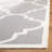 Rodgers Hand Woven Flat Weave Wool/Cotton Geometric Rug in Ivory/Gray-364812092