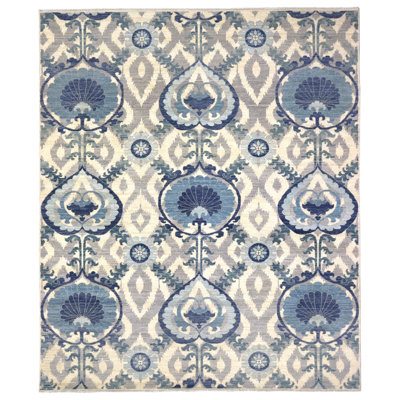 Suzani One-of-a-Kind 8'2" X 9'11" Area Rug