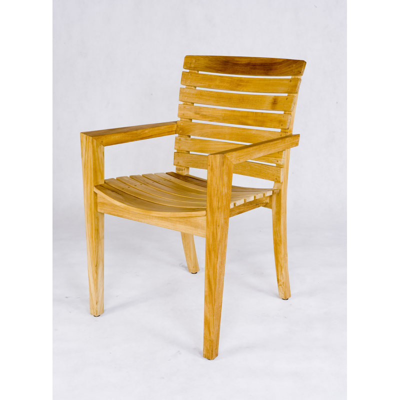 Teak Solid Wood Arm Chair