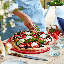 Flame Pizza Stone-1827738459