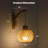 Anniek Rattan Swing Armed Sconce