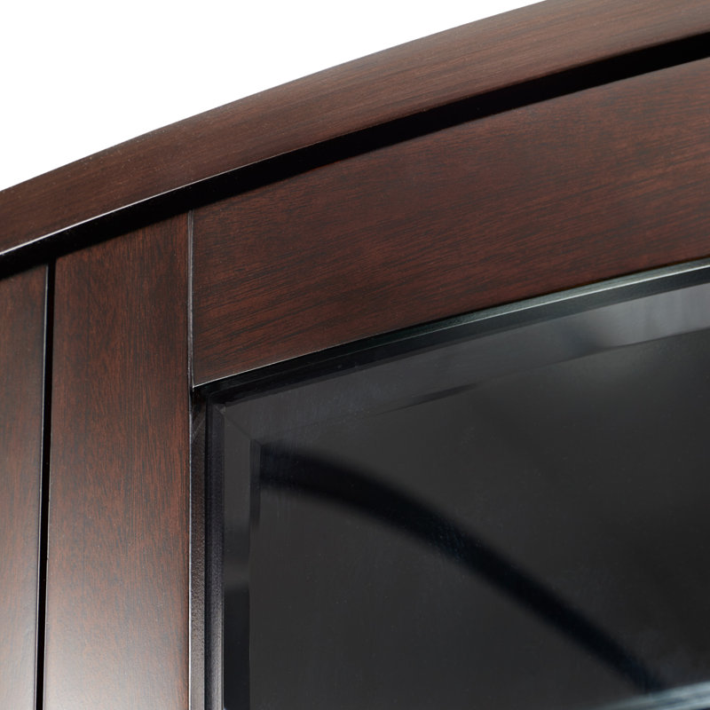 Camellia Field Lighted Curio Cabinet