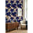 Navy Tropical Wallpaper Monstera Leaf Pattern-2002012095