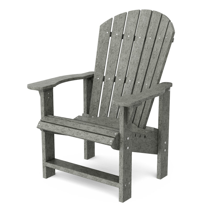 Chaise Adirondack droite Heritage, Gris foncé