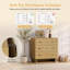 Ensemble de 3 meubles de rangement Almaguer à 3 tiroirs de 80 cm de large, fini chêne naturel, fini grain de bois-1662688686-1664969272