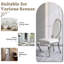 Chaise d'appoint rembourrée en argent Damarae-1945969357-1945969356