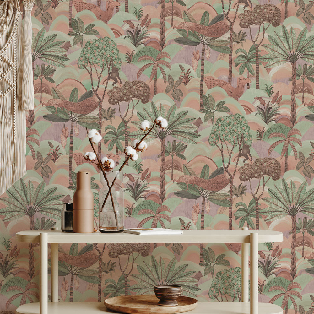 Desert Palm Peel and Stick Wallpaper Bay Isle Home™ 