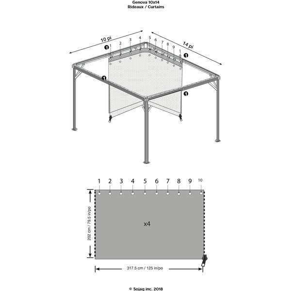 Dimensions du produit