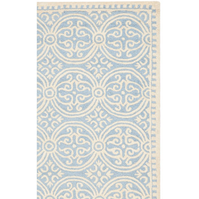 Sadik Hand Tufted Wool Geometric Rug