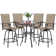 Square 4 - Person 27.5'' Long Bar Height Dining Set