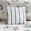 Édredon en coton bleu pour très grand lit - motif assorti et envers foncé 200Tc-129129121