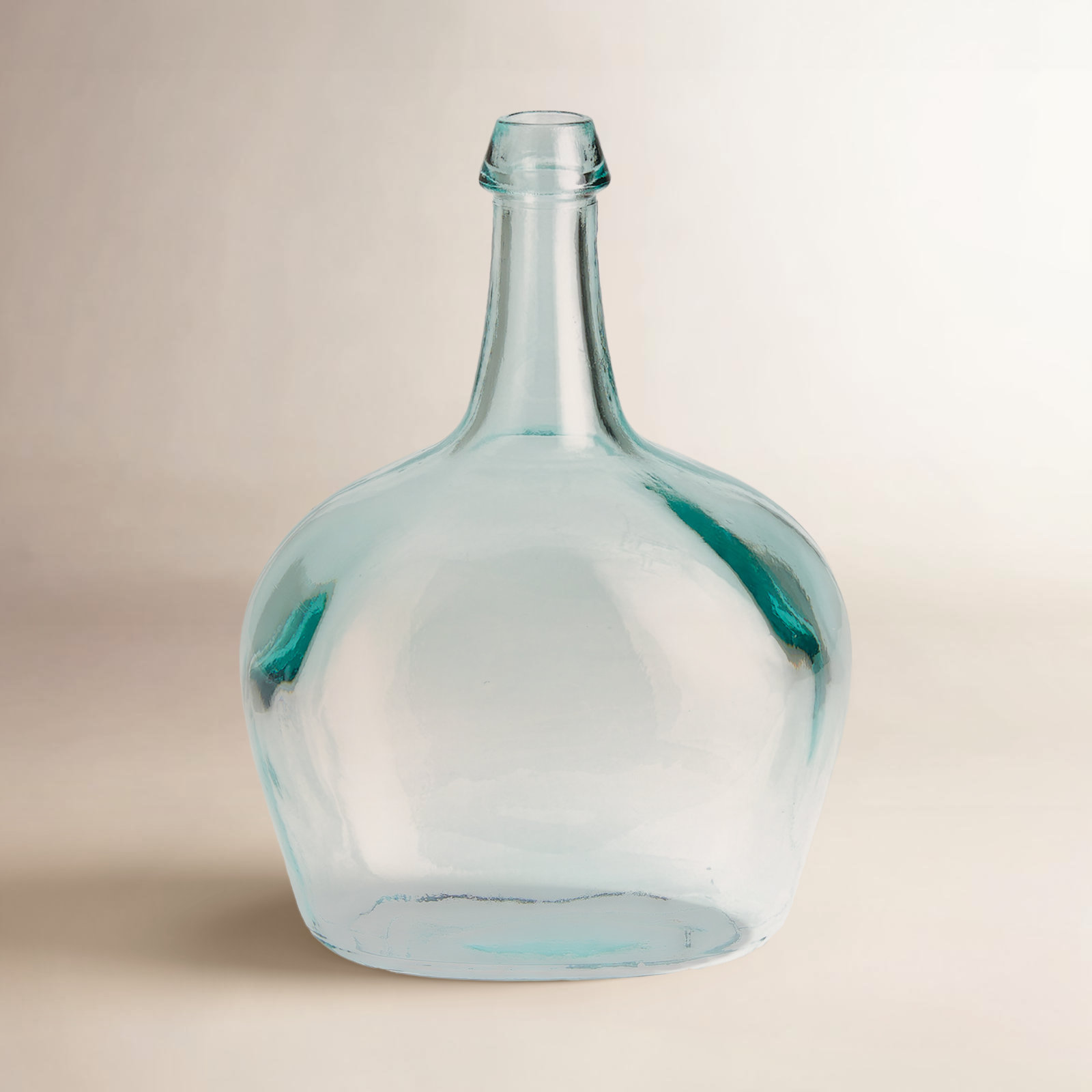 Meile Glass Decorative Bottle, Clear