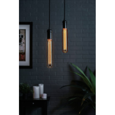4 Watt (20 Watt Equivalent), T60 LED, Dimmable Light Bulb, Warm White E26/Medium (Standard) Base