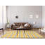 Tapis jaune / blanc à carreaux-53650727